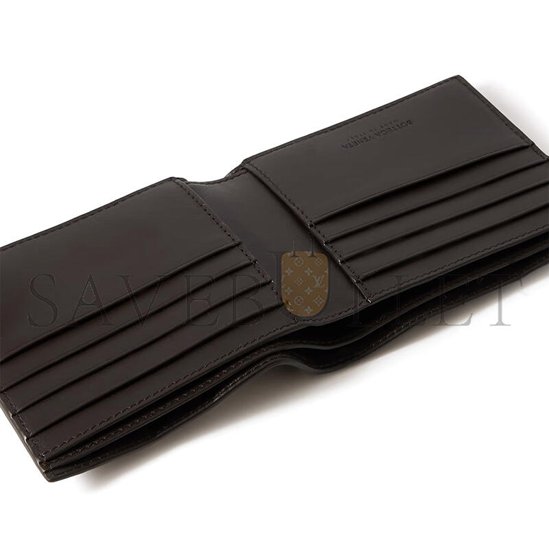 BOTTEGA VENETA INTRECCIATO LEATHER BILLFOLD WALLET 475973 (11*9.5*1cm)